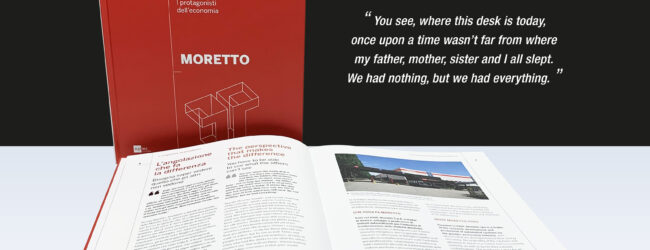 Moretto’s 40 years celebration book