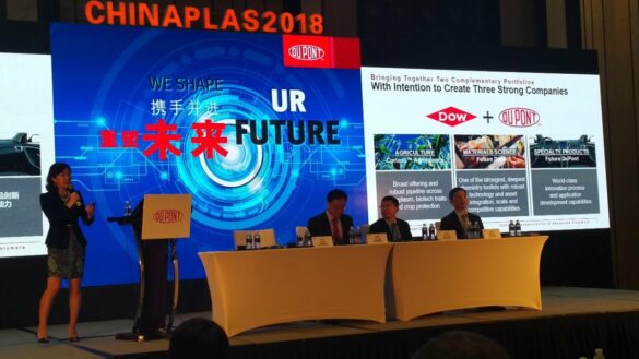 DuPont press-conference is for starting Adsale CHINAPLAS media day in Shanghai